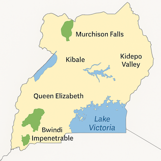 Uganda national parks