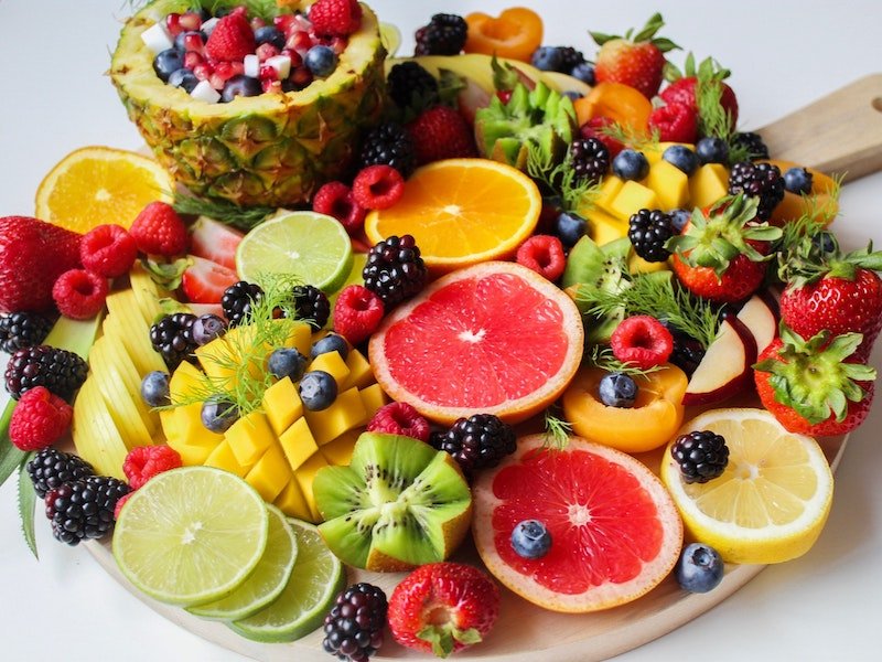 Fresh slices of delicious Ugandan tropical fruits served on one plate, showcasing one of the hidden gems in Uganda's local cuisine